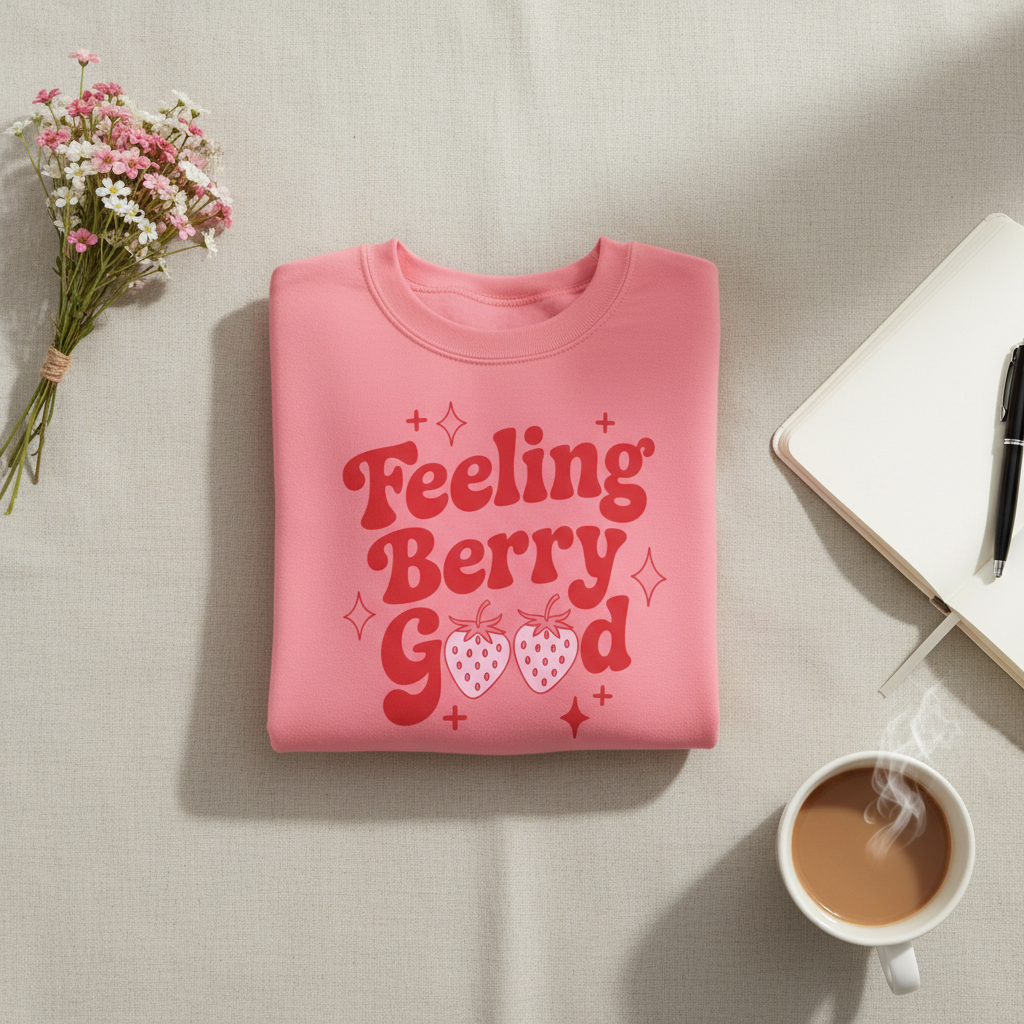 Feeling Berry Good Crewneck Sweatshirt