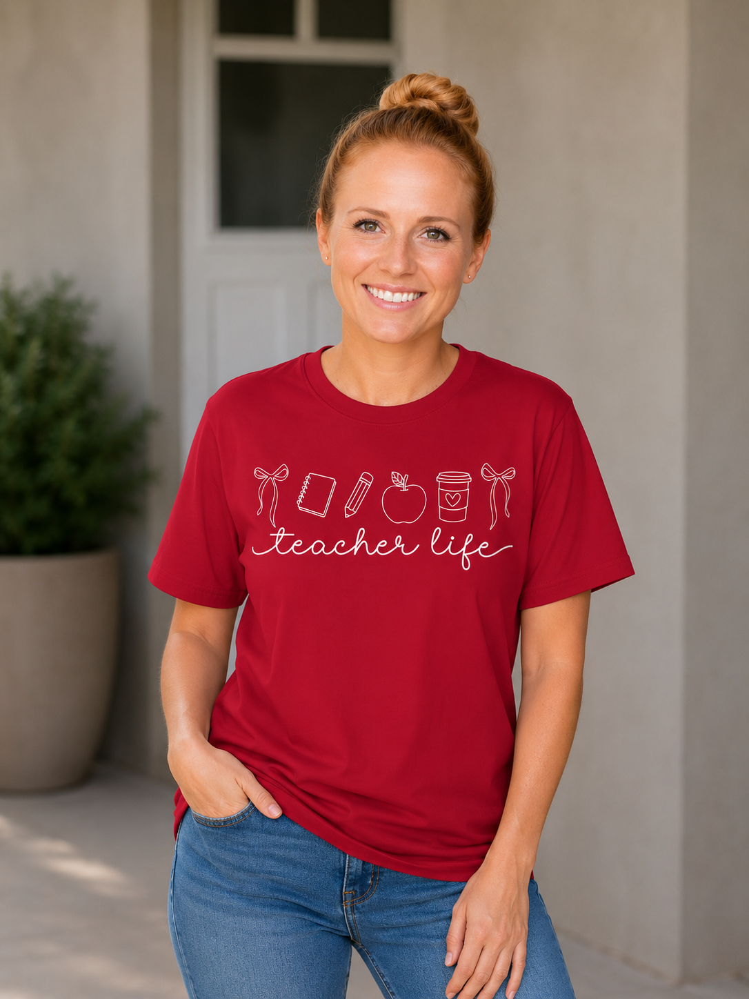 Teacher Life Graphic Tee