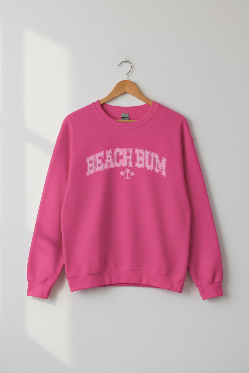 Beach Bum Crewneck Sweatshirt