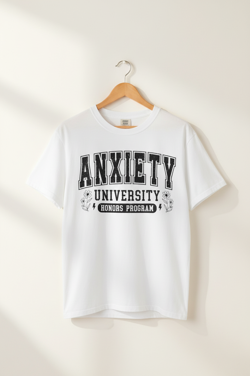 Anxiety University Graphic Tee