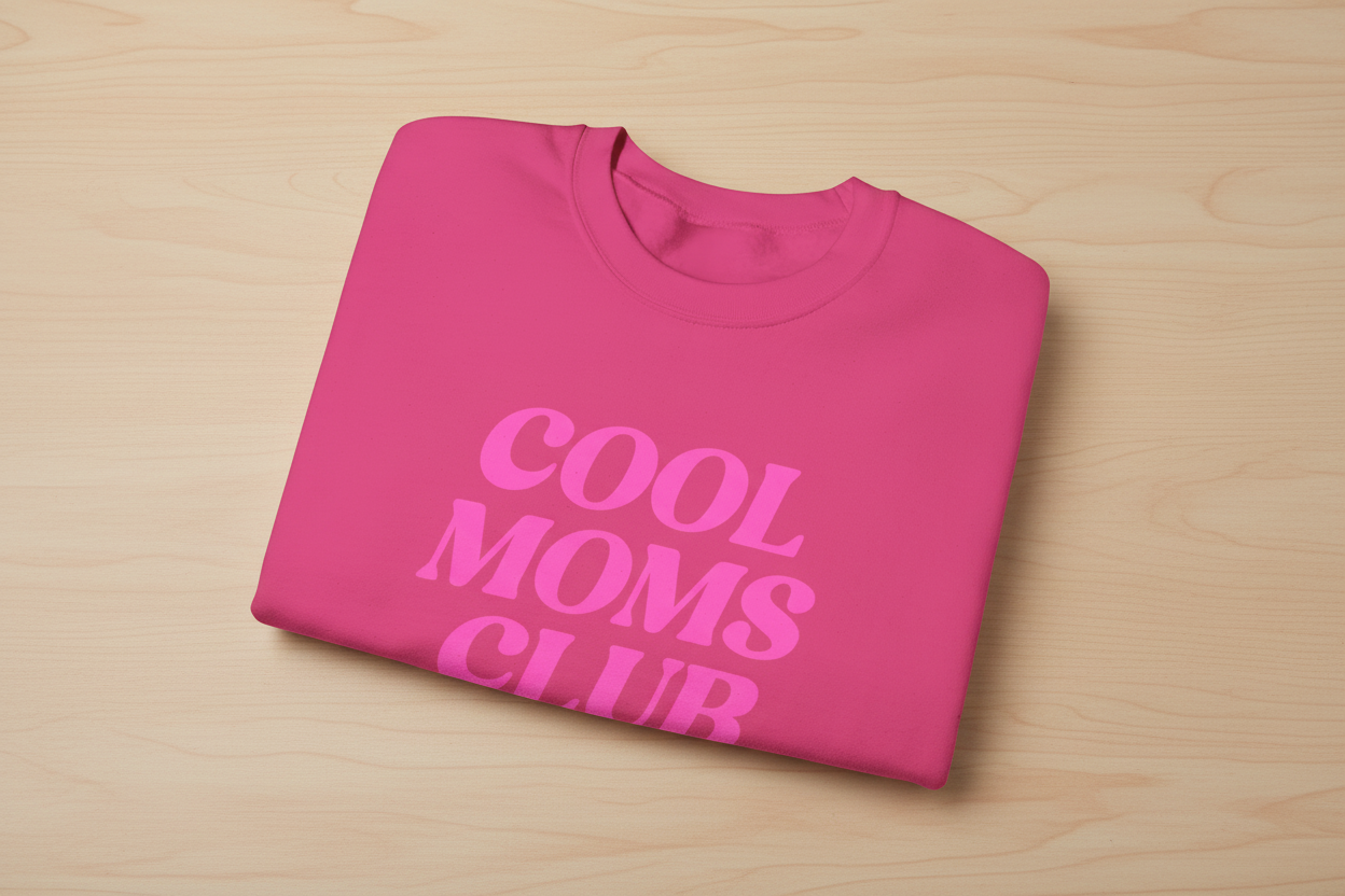Cool Moms Club Crewneck Sweatshirt