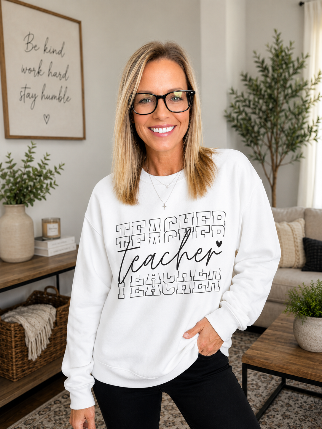The Teacher Crewneck Sweatshirt