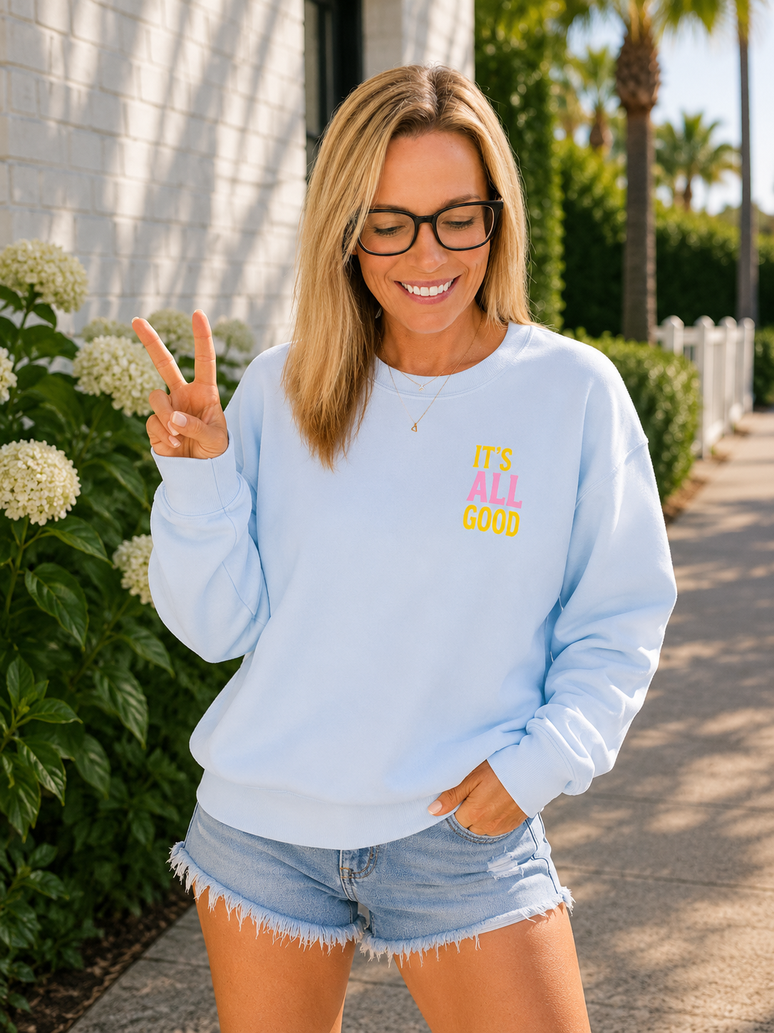 All Good Crewneck Sweatshirt