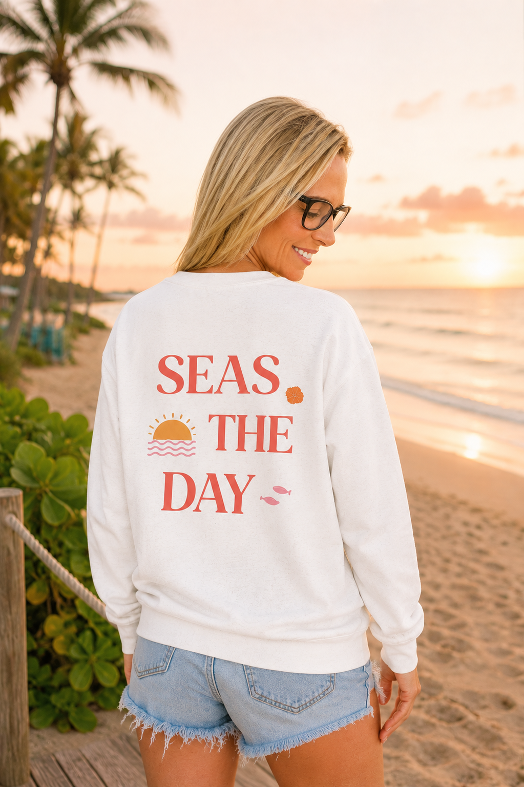 Seas the Day Crewneck Sweatshirt