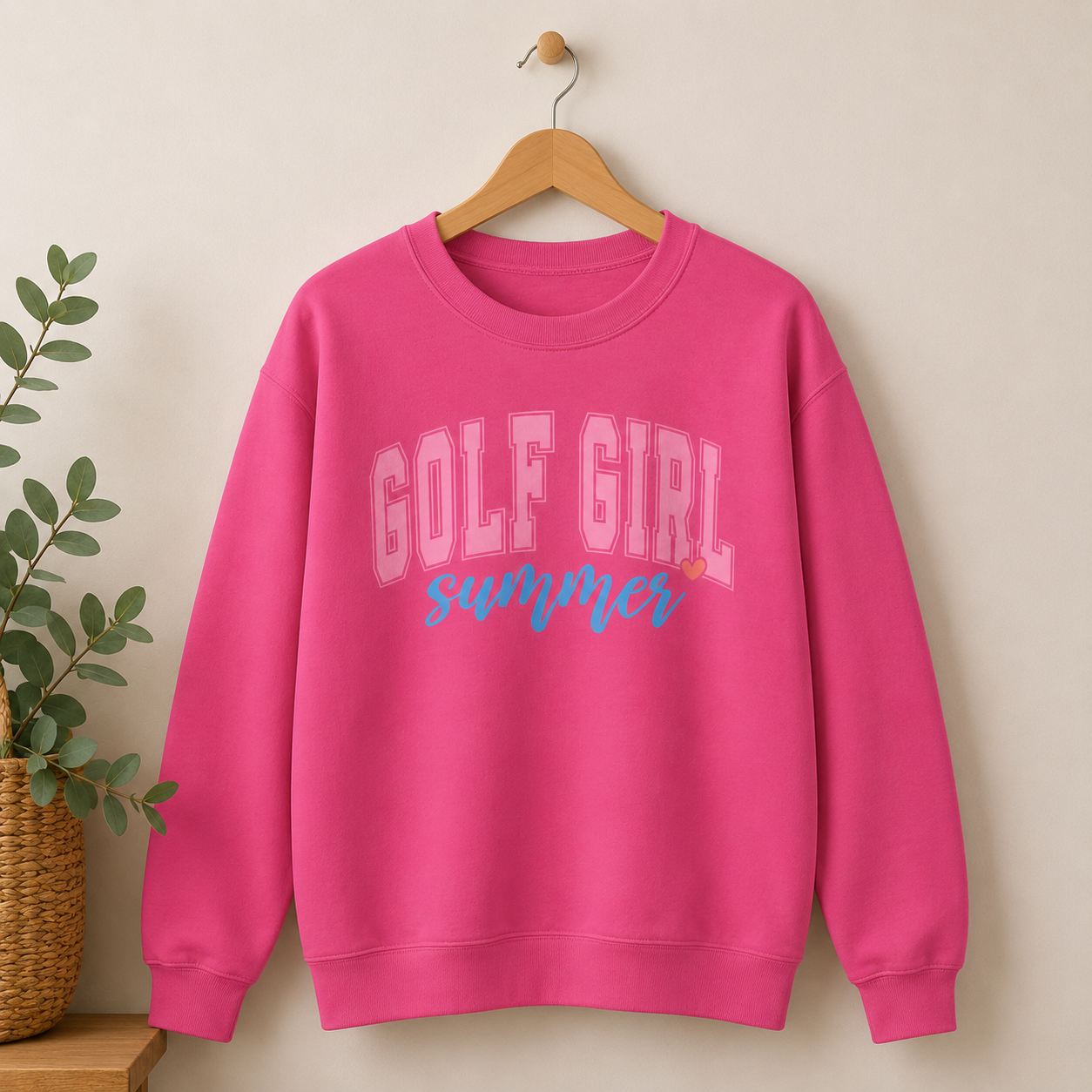 Golf Girl Summer Crewneck Sweatshirt