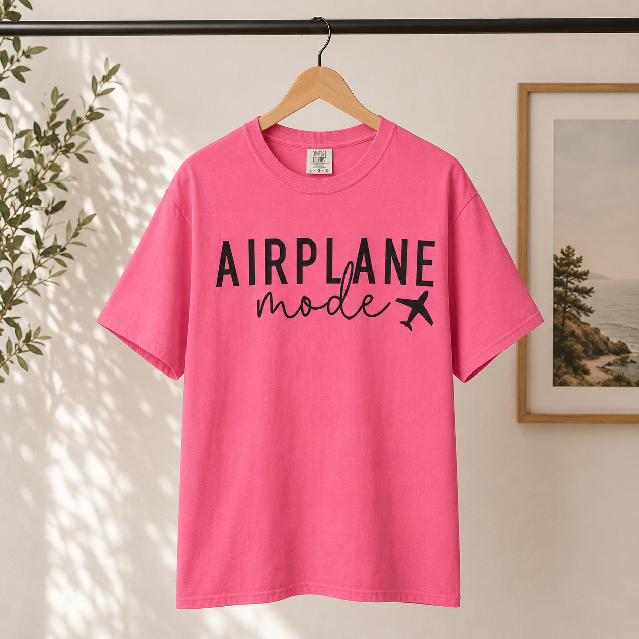 Airplane Mode Graphic Tee