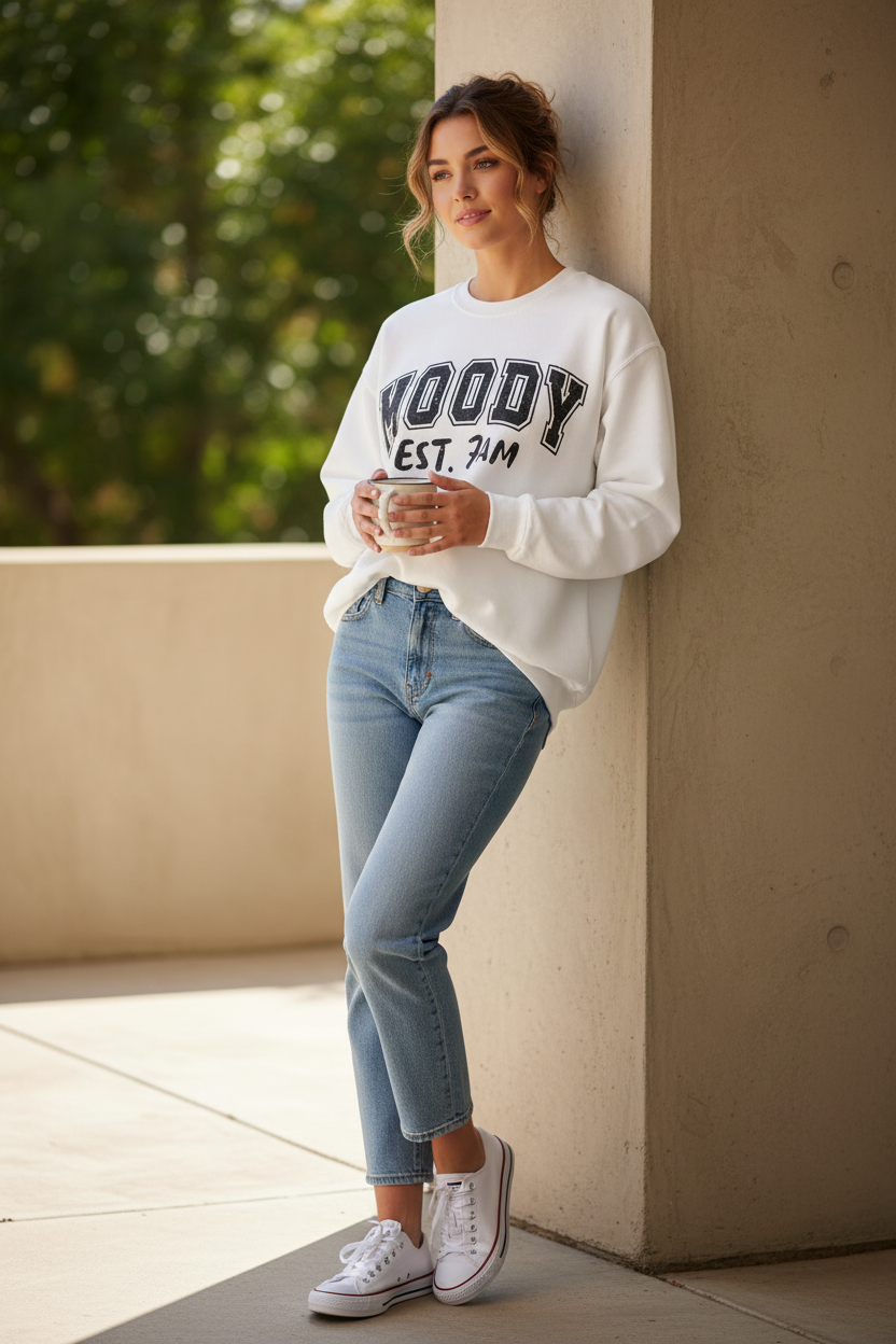 Moody Est. 7AM Crewneck Sweatshirt