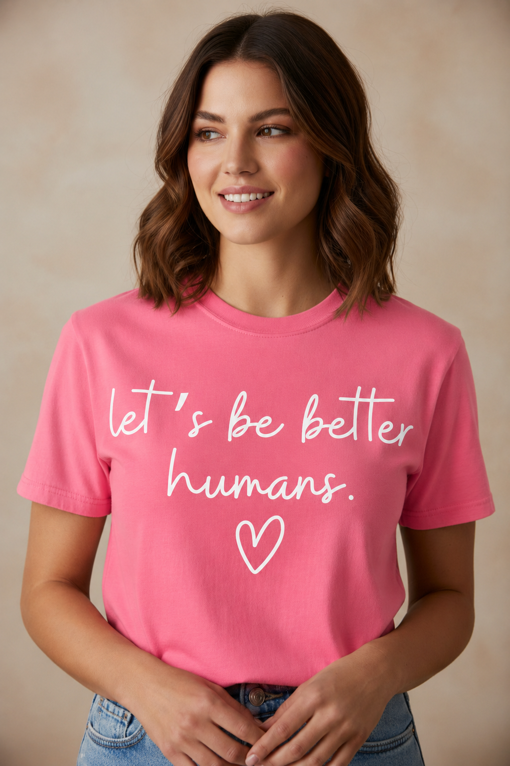 Let's Be Better Humans Graphic Tee