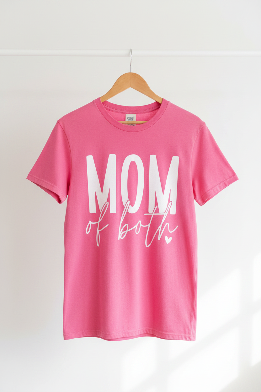 Mom of Both Graphic Tee