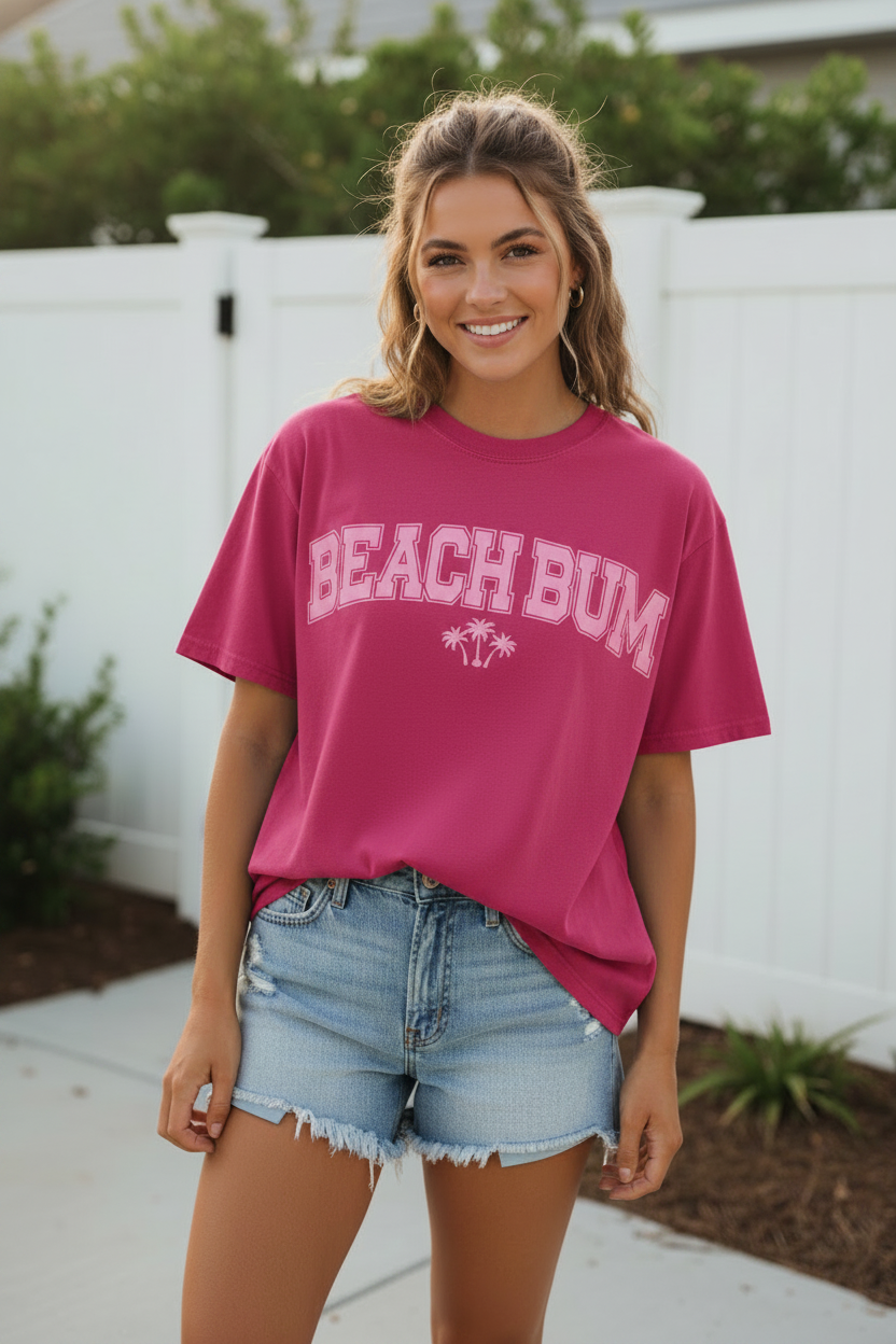 Beach Bum Graphic Tee