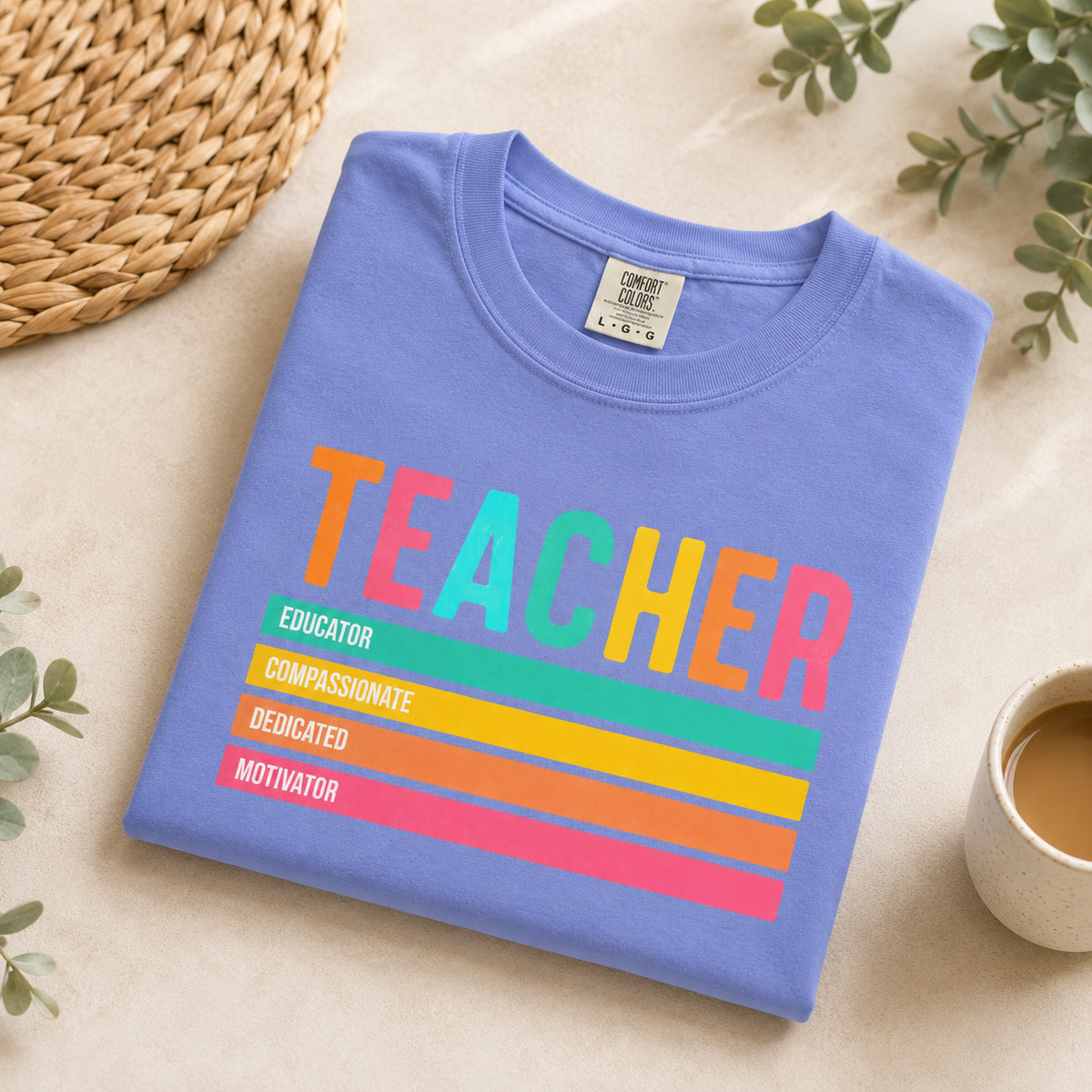 Bright & Inspiring Teacher Graphic Tee