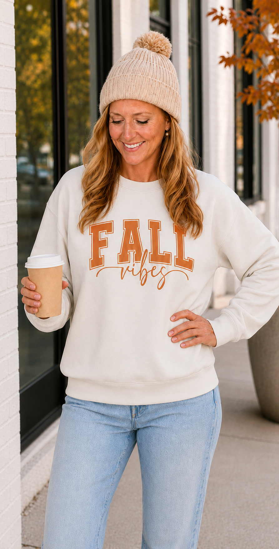 Fall Vibes Crewneck Sweatshirt