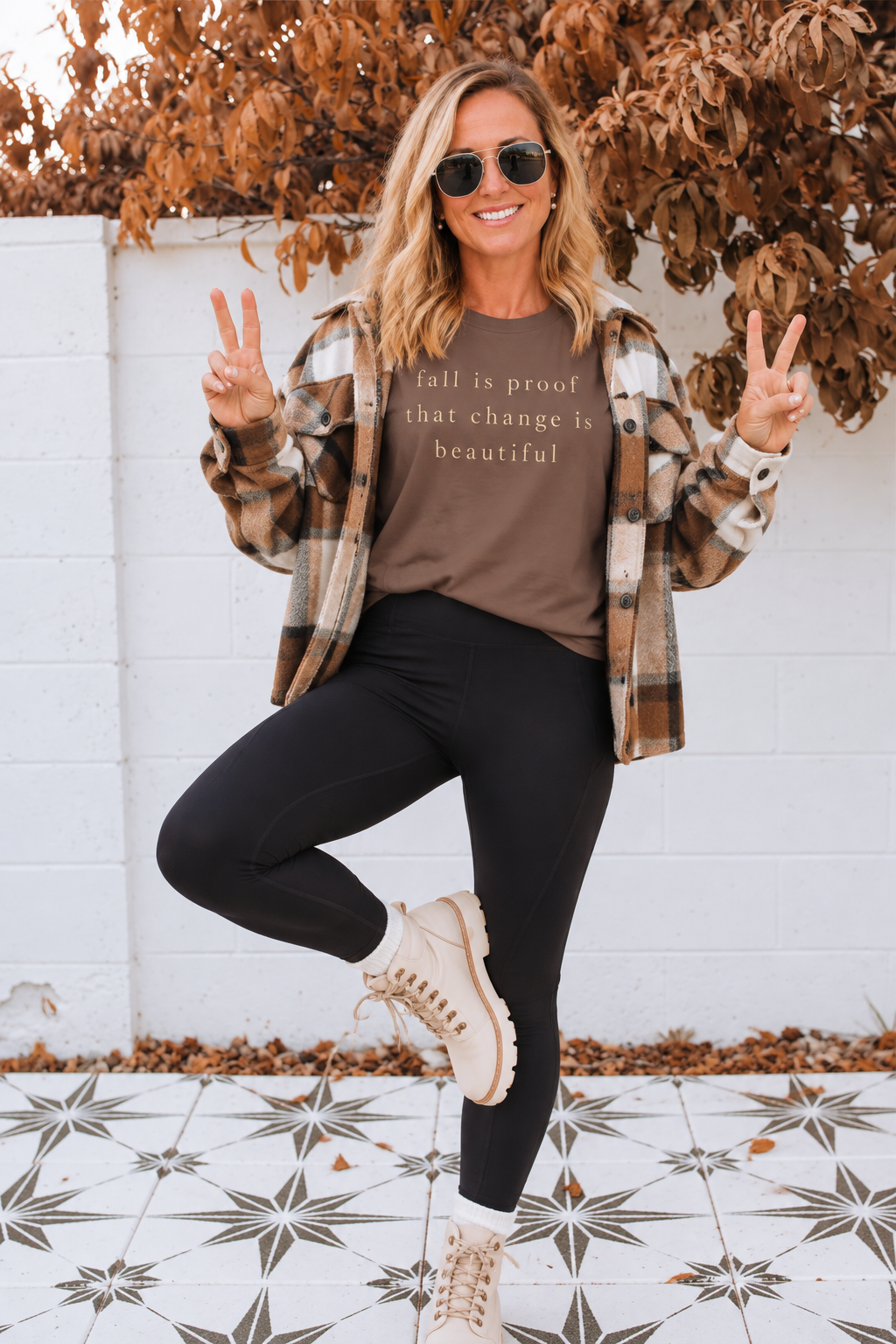 Fall Is Proof That Change Is Beautiful Graphic Tee