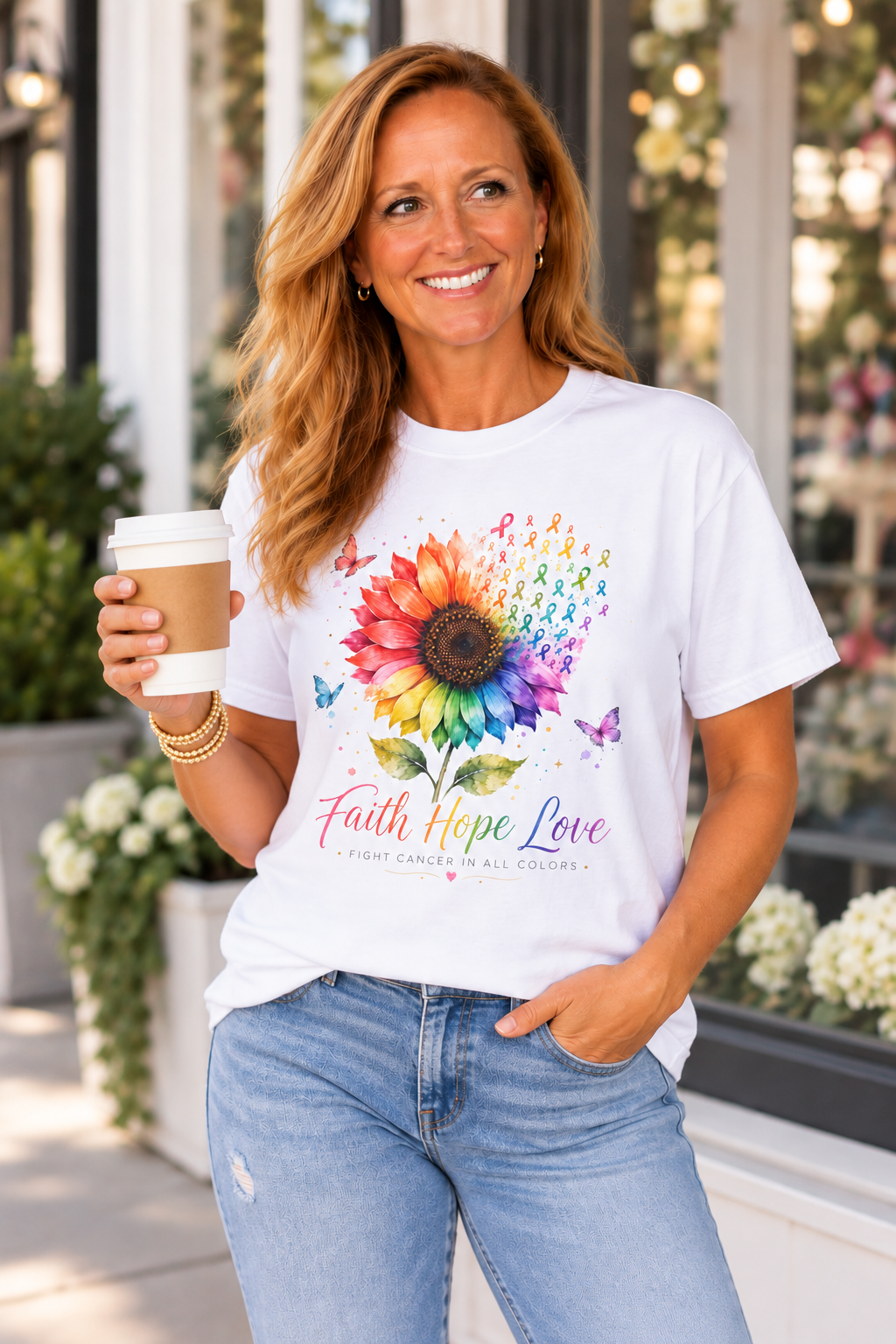 Support Cancer of All Colors Tee