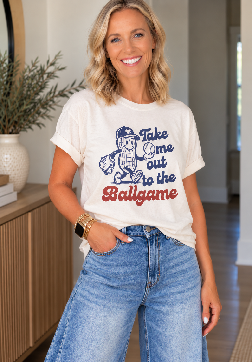 Take Me Out to the Ballgame Graphic Tee