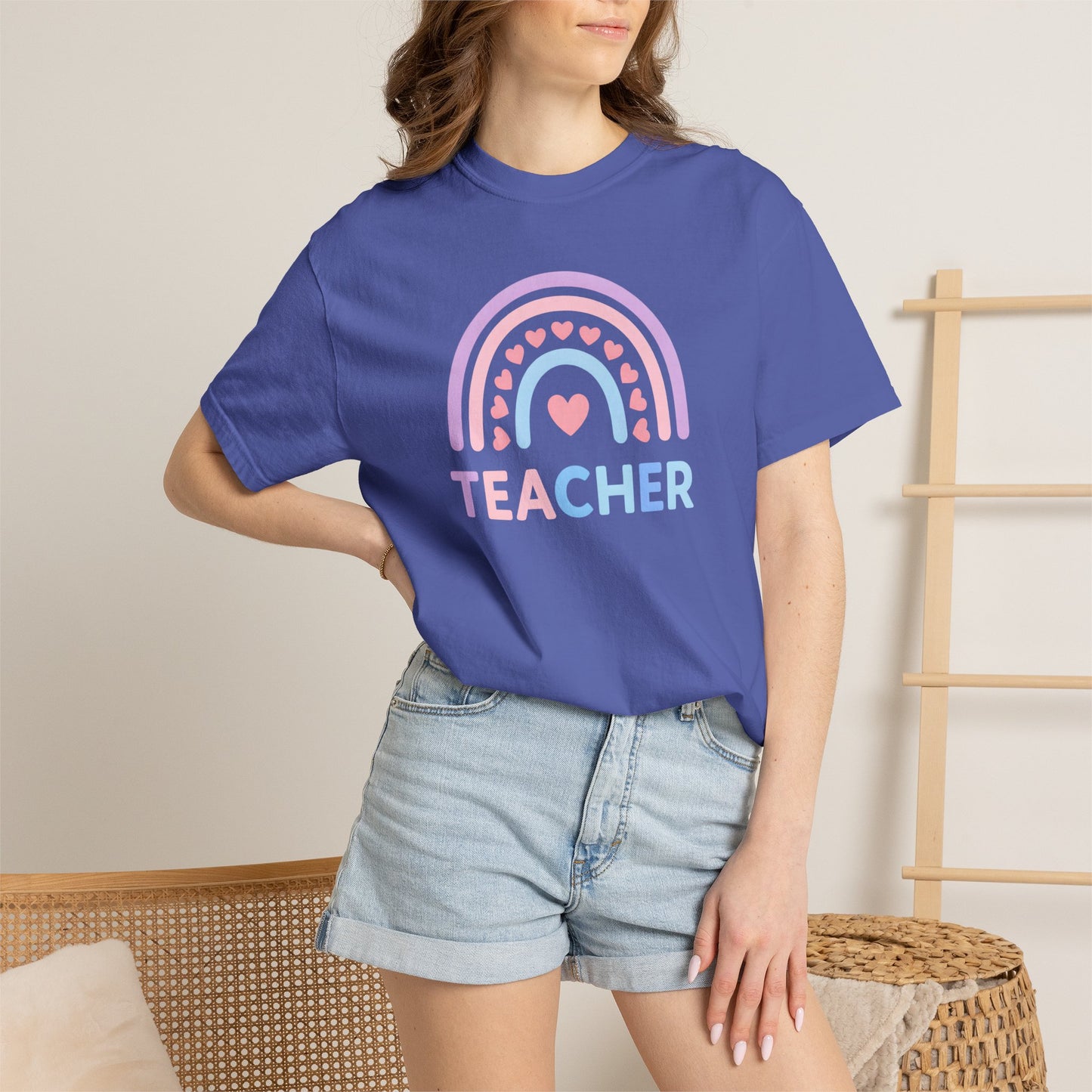 Rainbow Teacher Graphic Tee