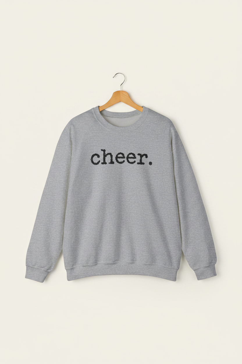 Cheer. Crewneck Sweatshirt
