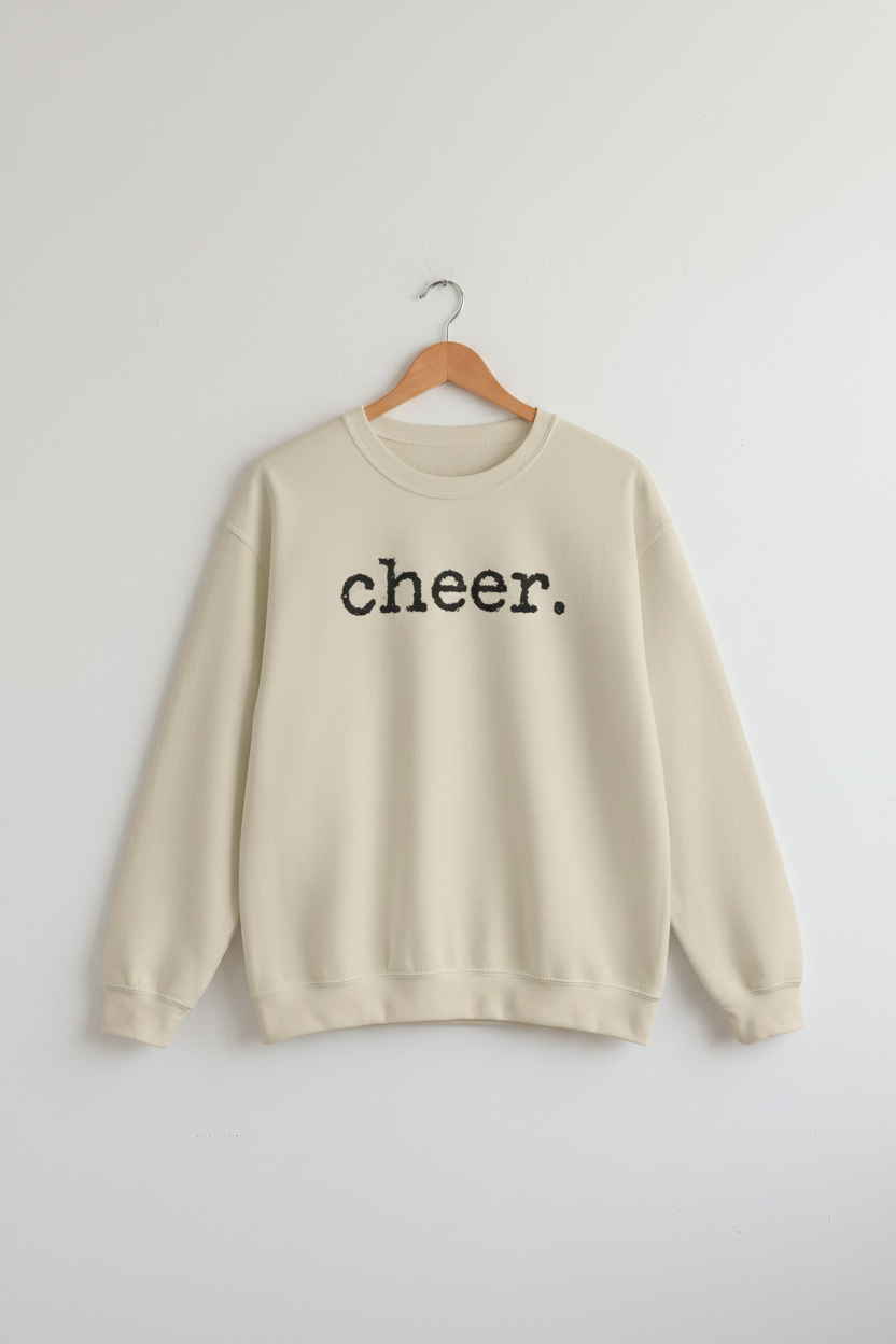 Cheer. Crewneck Sweatshirt