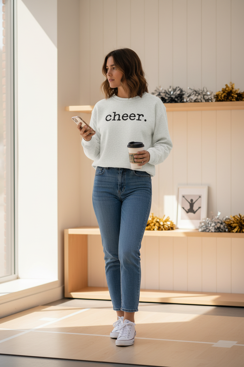 Cheer. Crewneck Sweatshirt