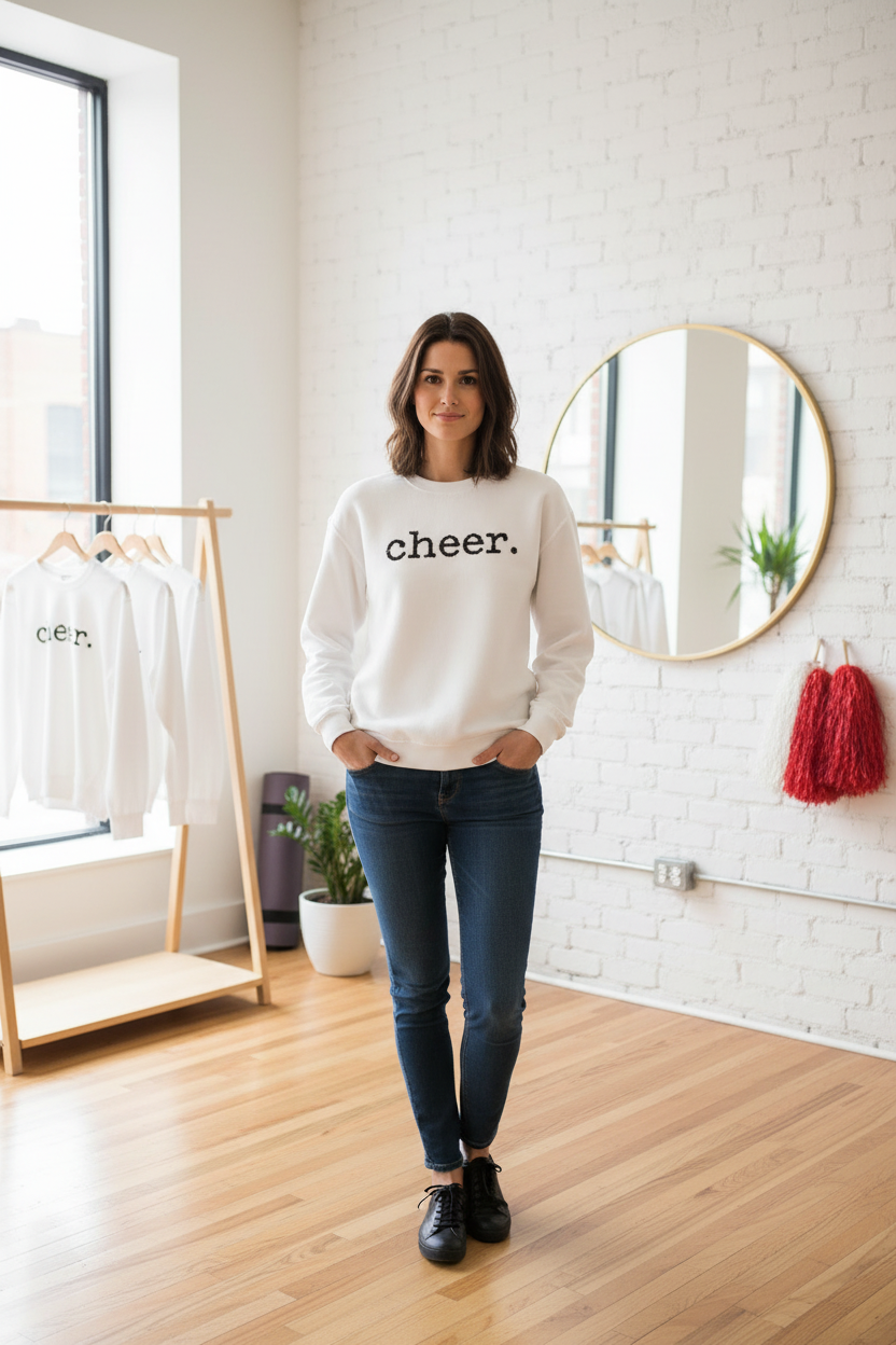 Cheer. Crewneck Sweatshirt