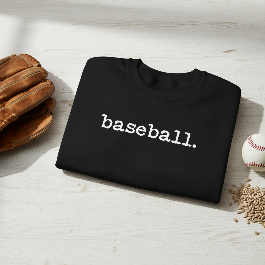 Baseball. Crewneck Sweatshirt