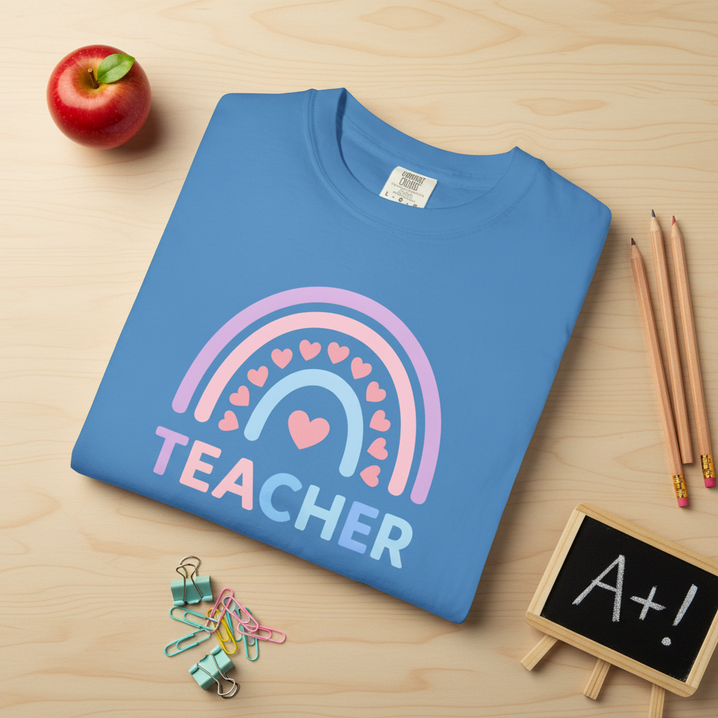Rainbow Teacher Graphic Tee