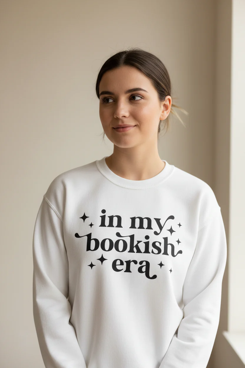 In My Bookish Era Crewneck Sweatshirt