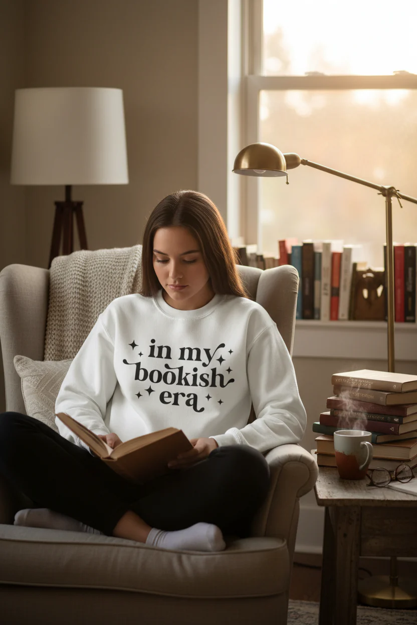 In My Bookish Era Crewneck Sweatshirt