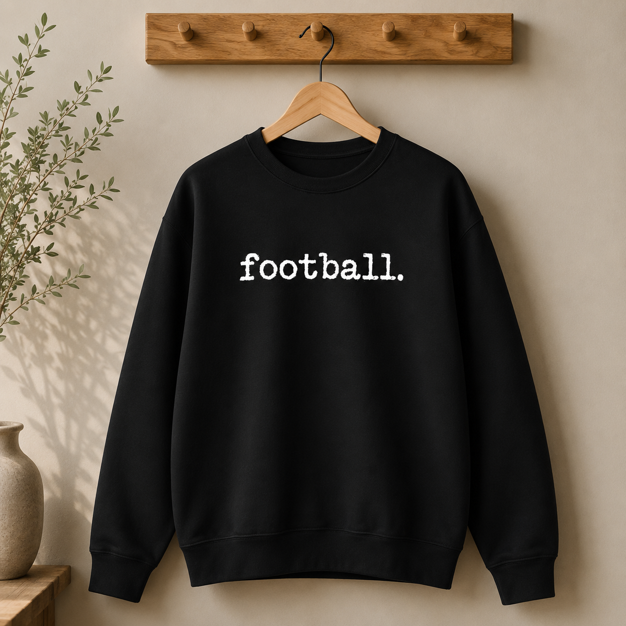 Football. Crewneck Sweatshirt
