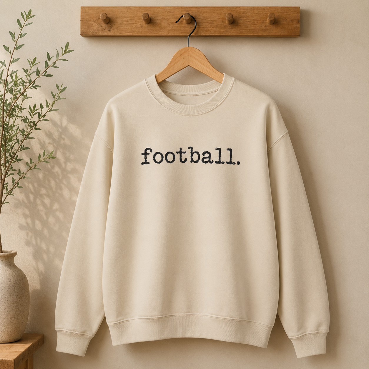Football. Crewneck Sweatshirt