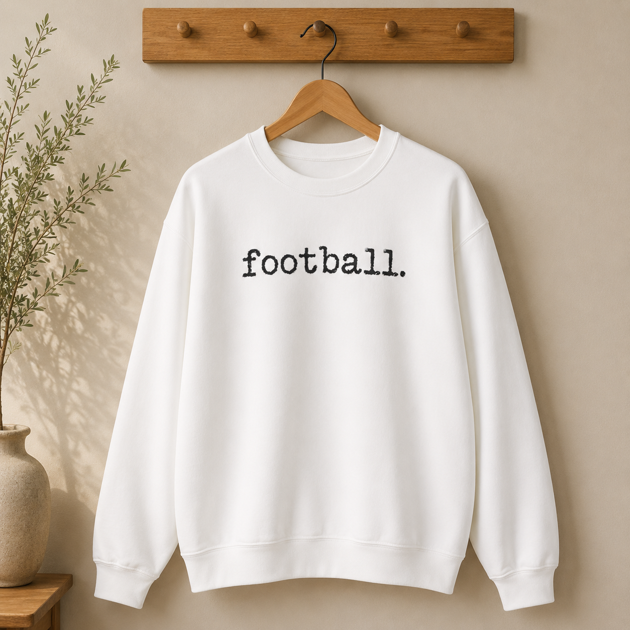 Football. Crewneck Sweatshirt
