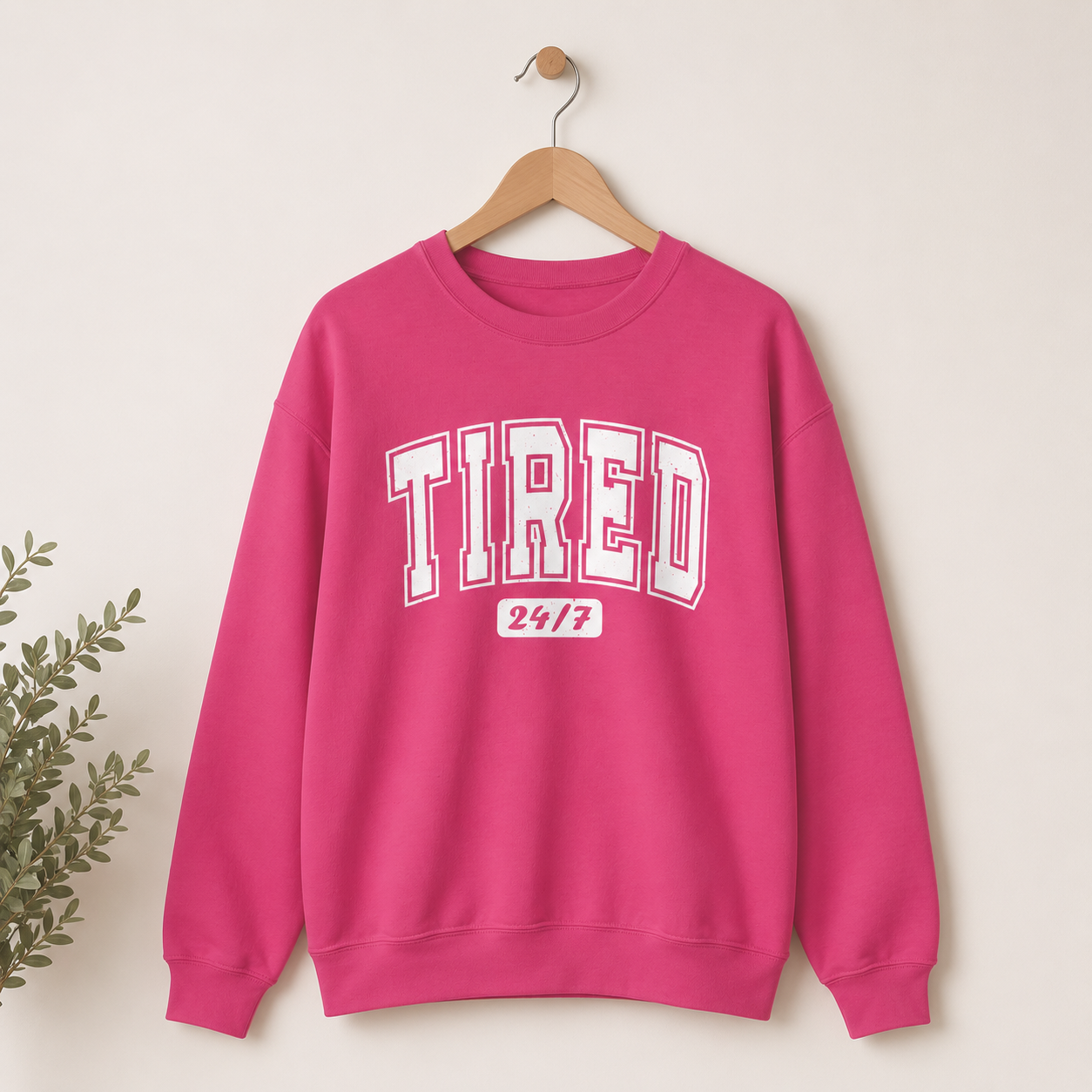 Tired 24/7 Crewneck Sweatshirt