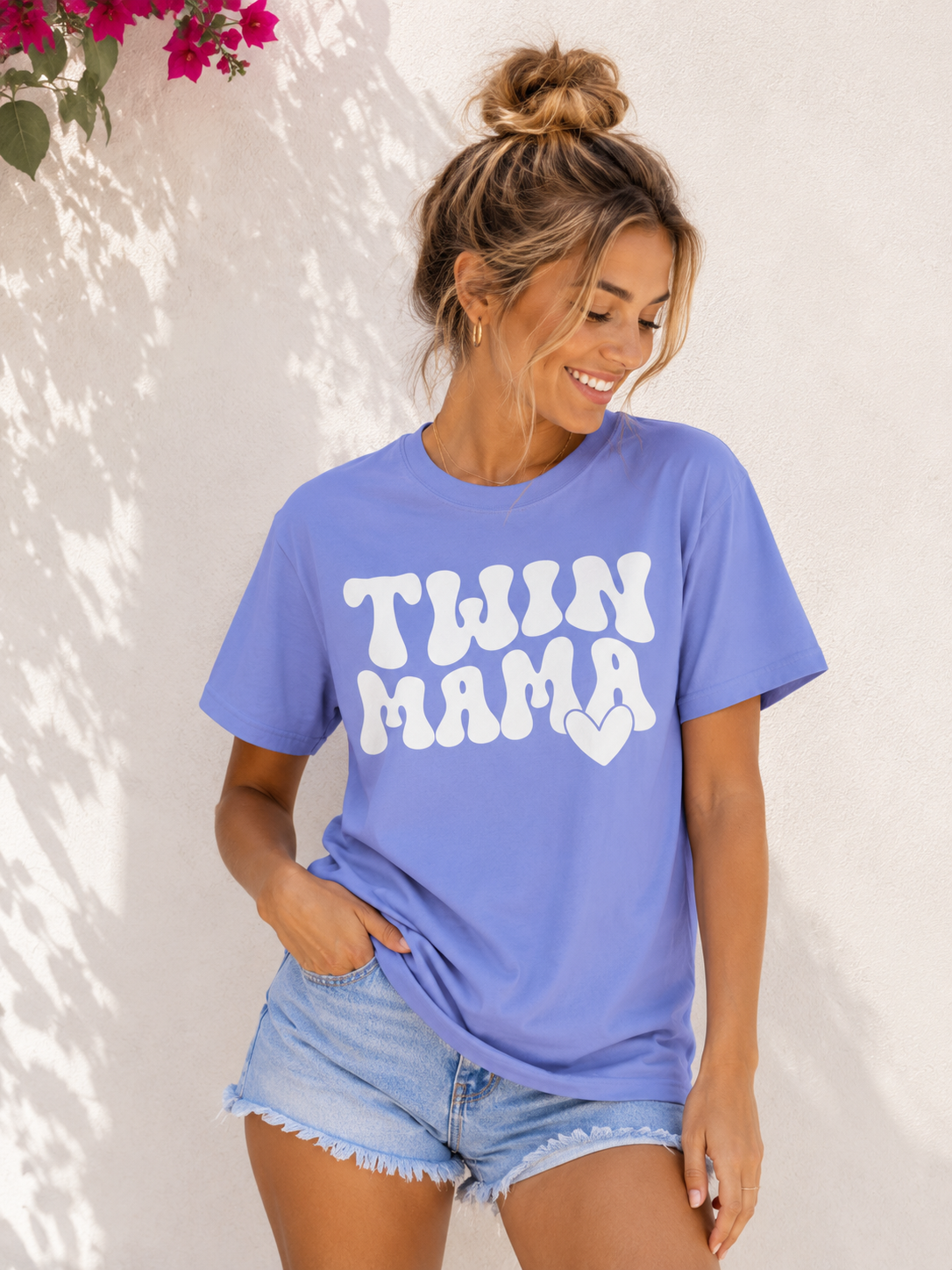 Twin Mama Bubble Graphic Tee