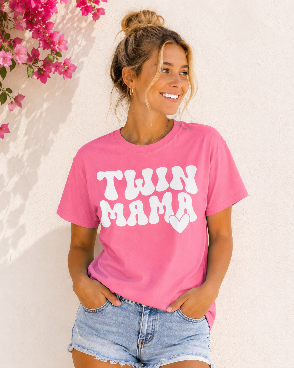 Twin Mama Bubble Graphic Tee