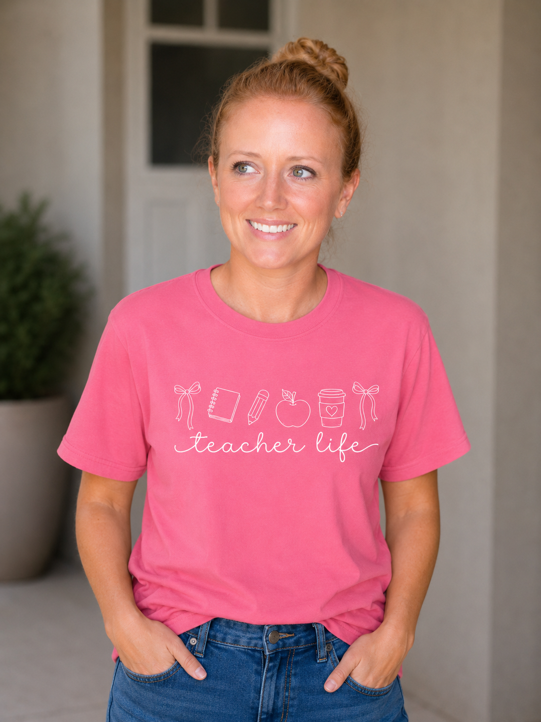 Teacher Life Graphic Tee