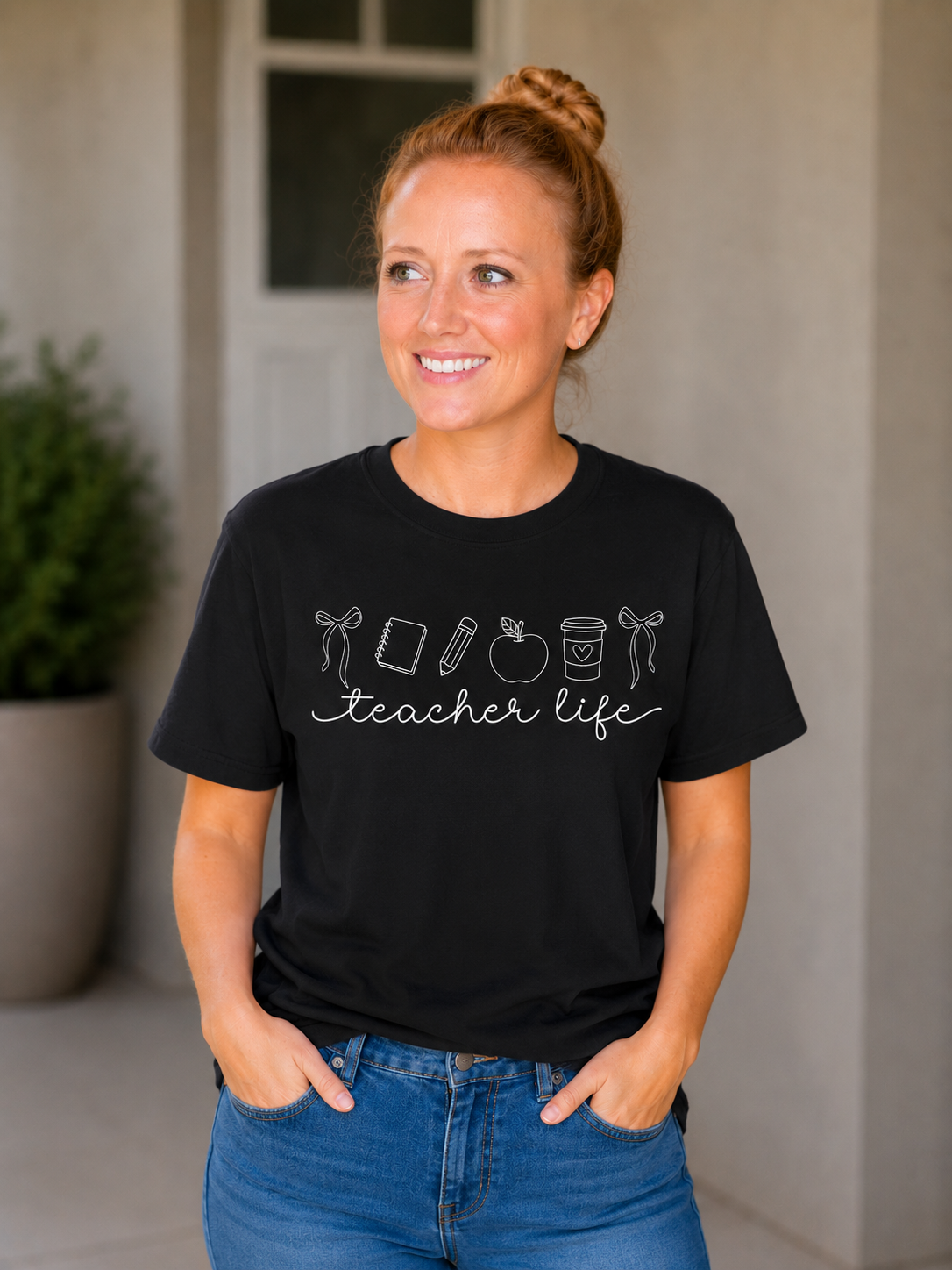 Teacher Life Graphic Tee