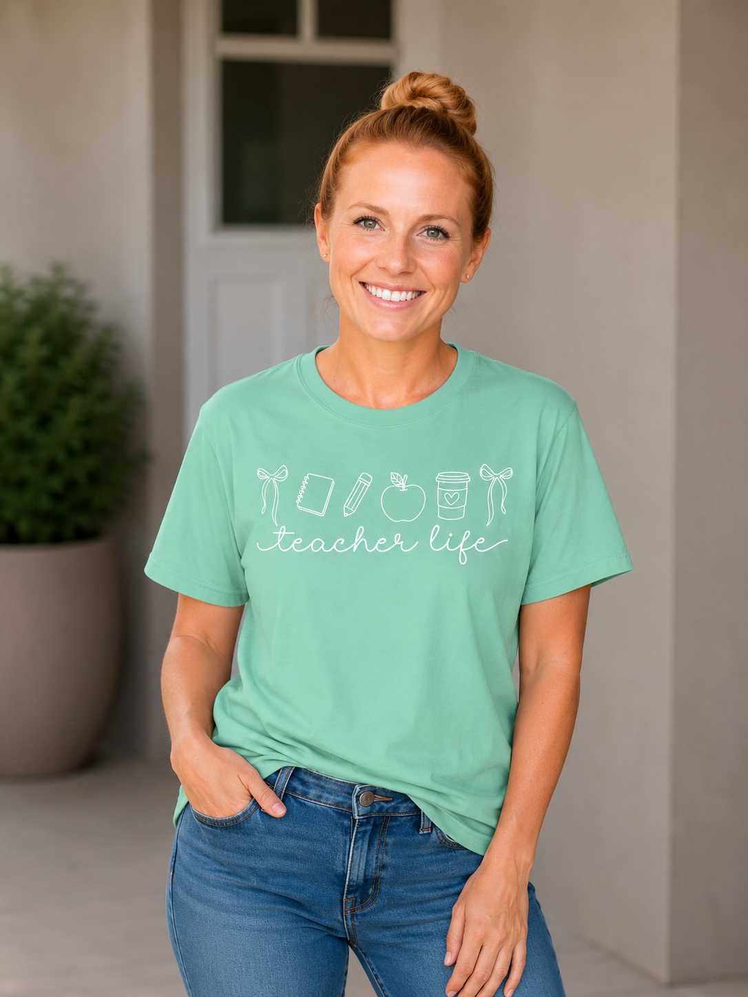 Teacher Life Graphic Tee