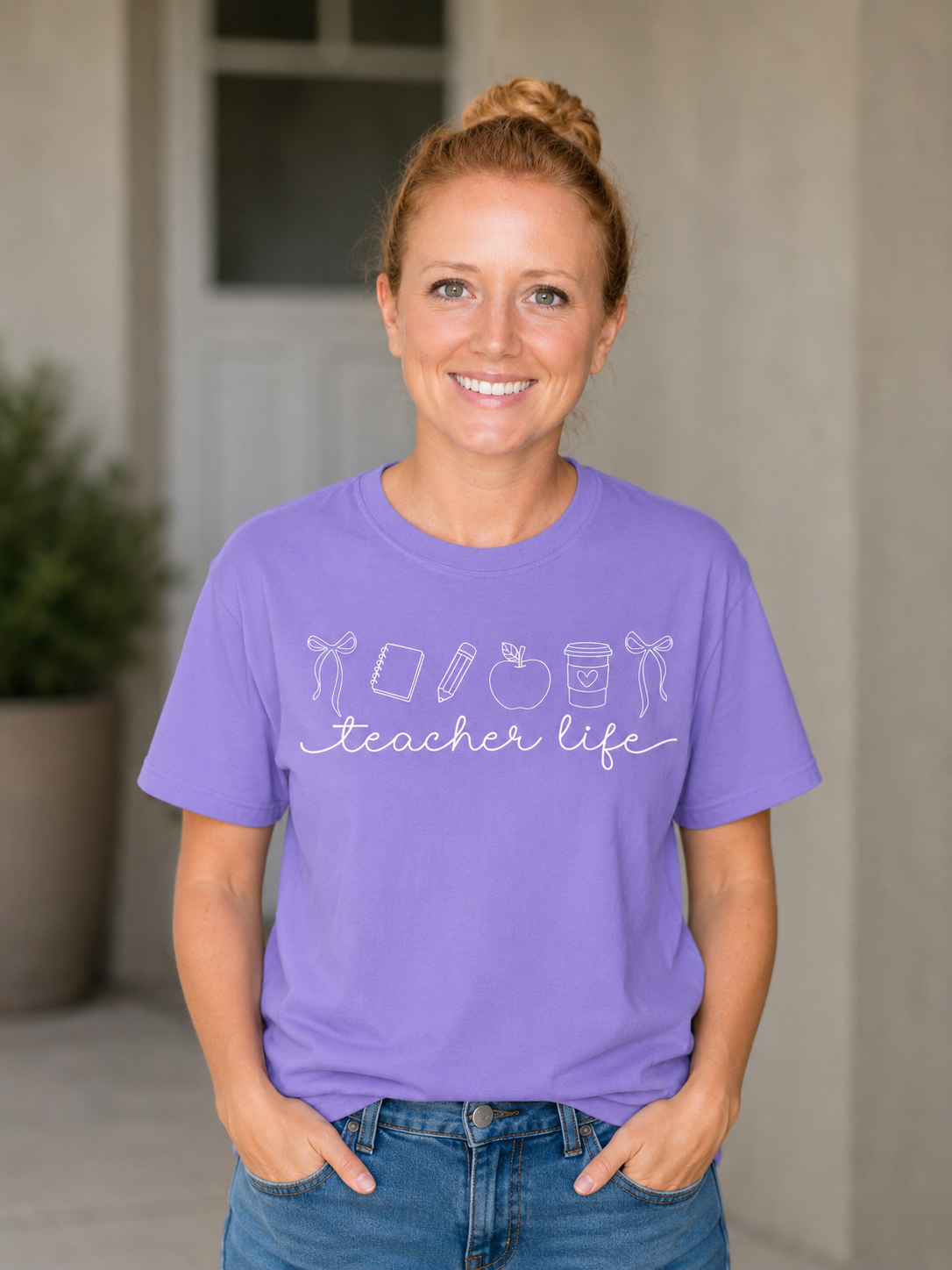 Teacher Life Graphic Tee