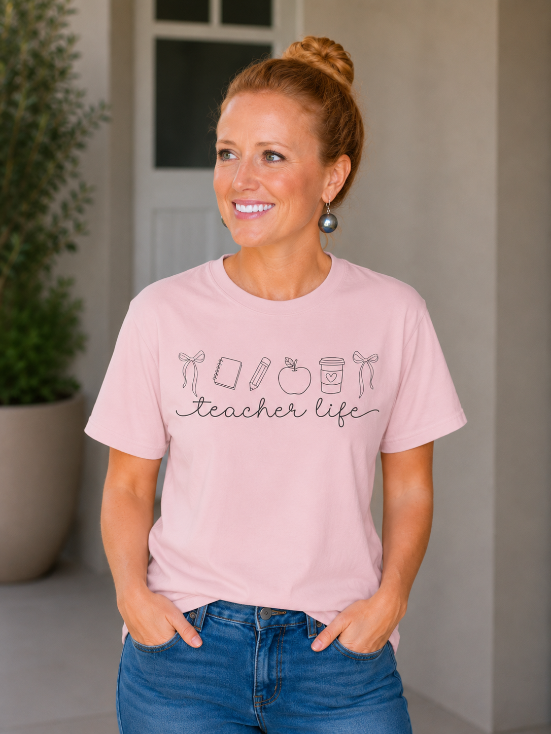 Teacher Life Graphic Tee