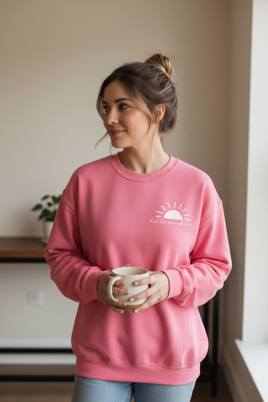 Hello Sunshine Crewneck Sweatshirt