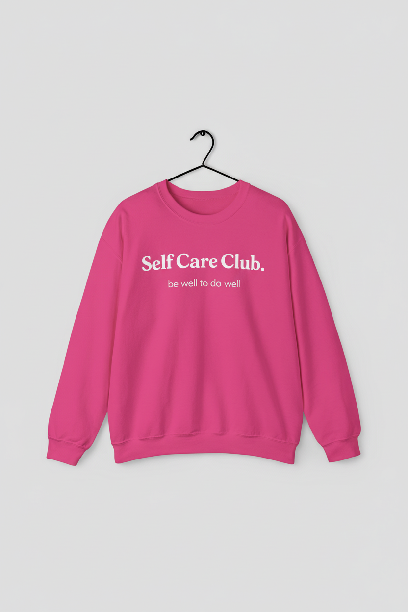 Self Care Club Crewneck Sweatshirt