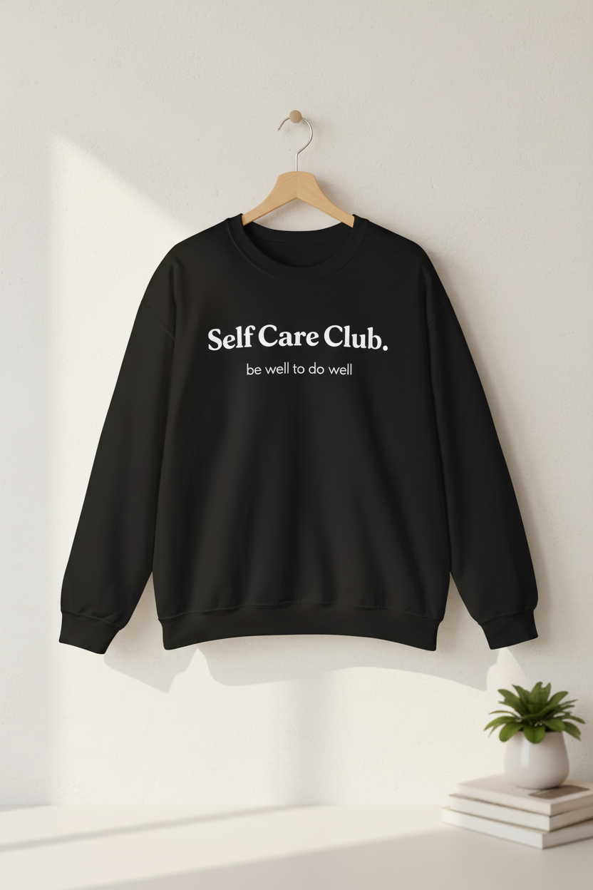 Self Care Club Crewneck Sweatshirt