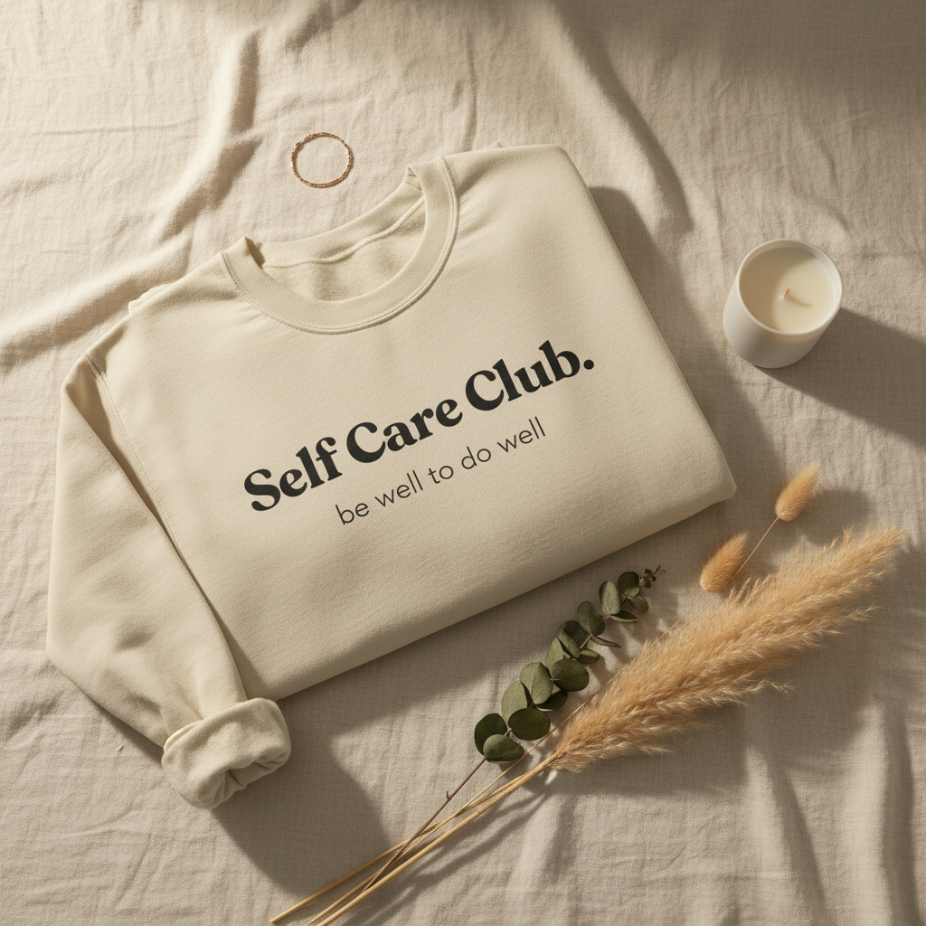 Self Care Club Crewneck Sweatshirt