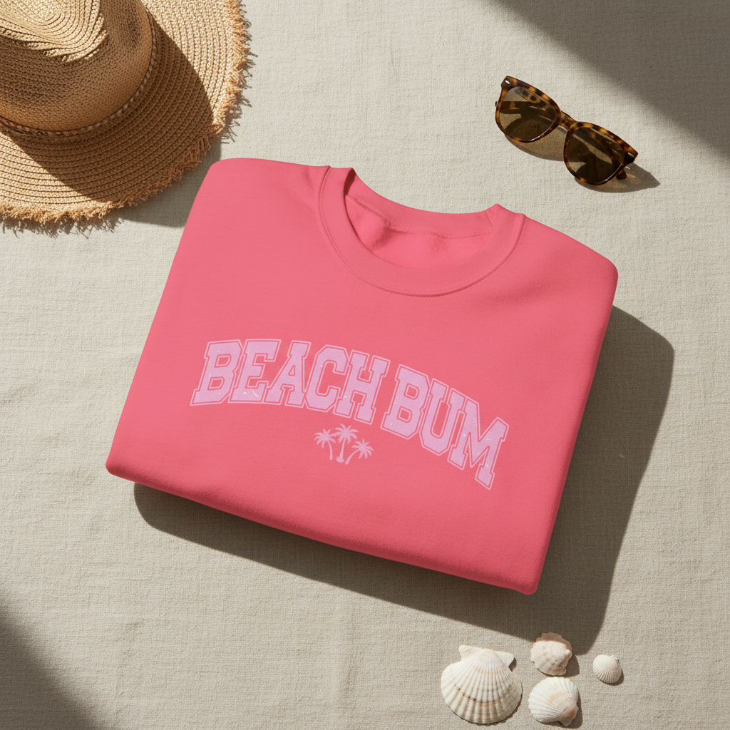 Beach Bum Crewneck Sweatshirt