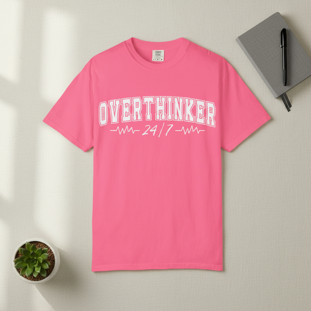 Overthinker 24/7 Graphic Tee