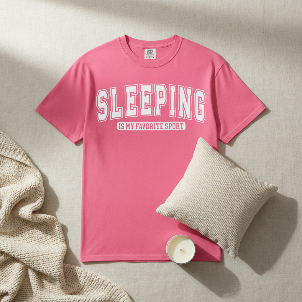 Sleeping Is My Favorite Sport Graphic Tee