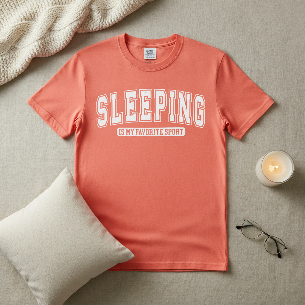 Sleeping Is My Favorite Sport Graphic Tee