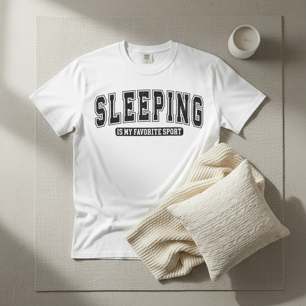 Sleeping Is My Favorite Sport Graphic Tee