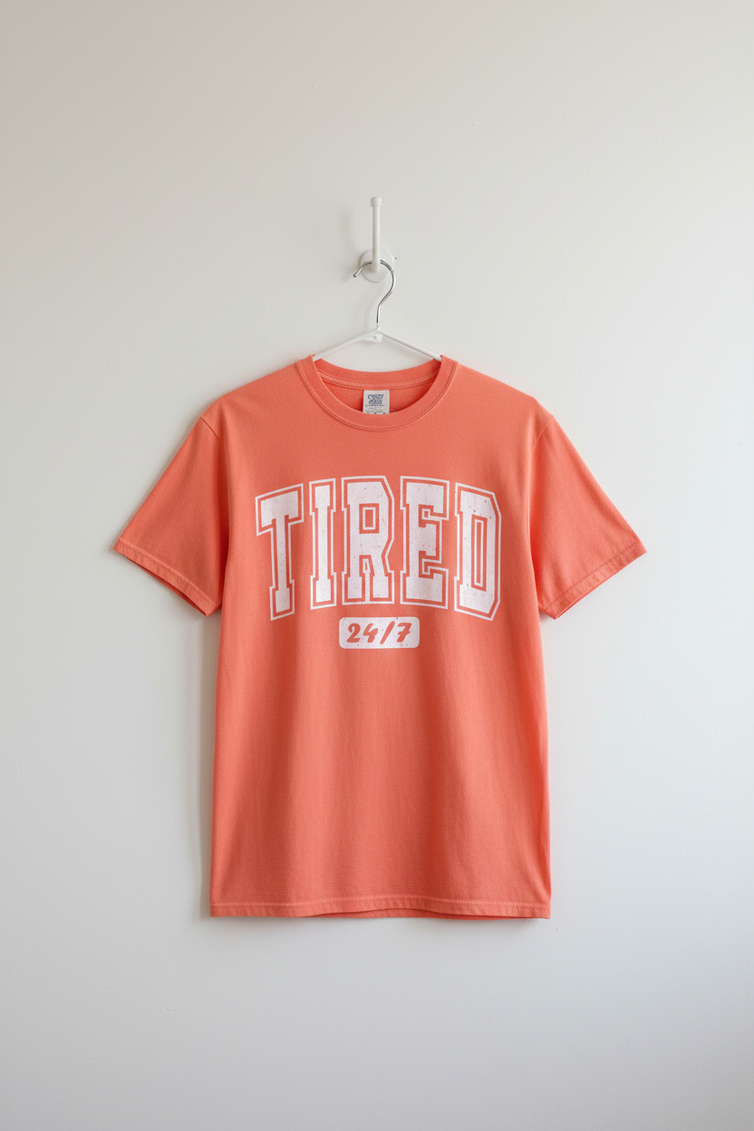 Tired 24/7 Graphic Tee