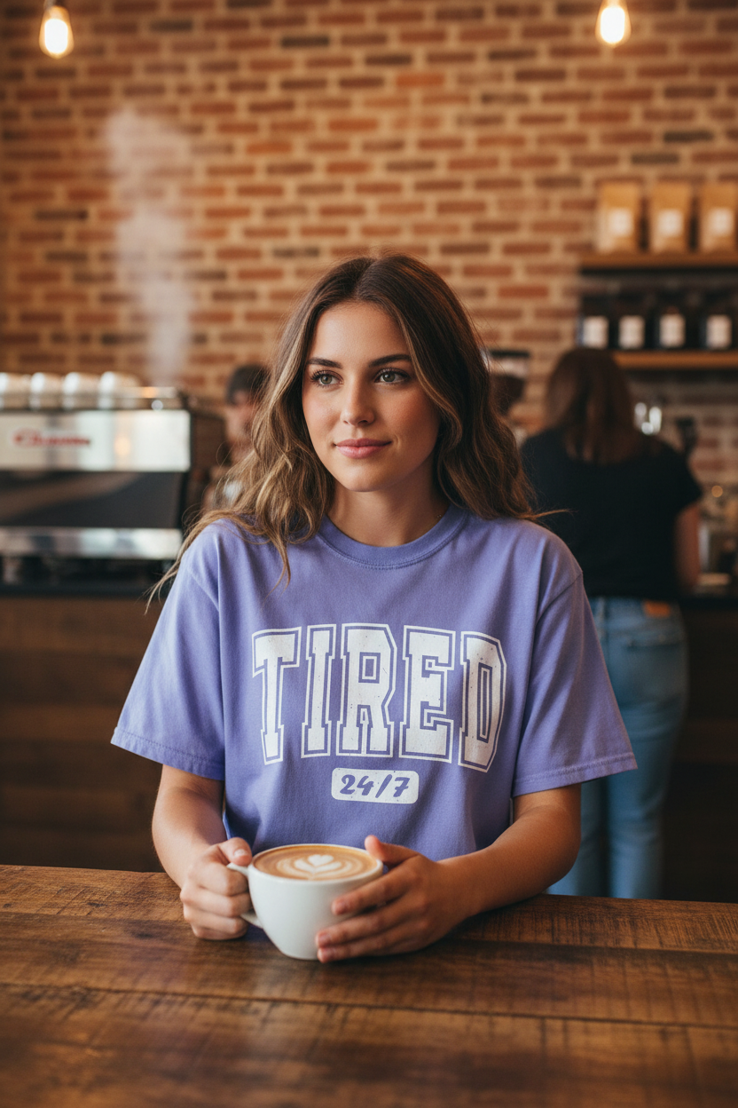 Tired 24/7 Graphic Tee